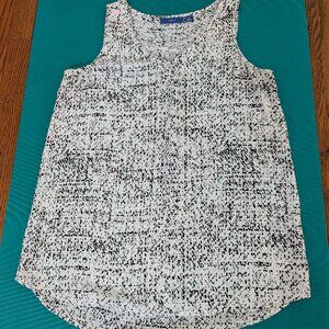 White Apt 9 Dressy Tank Small